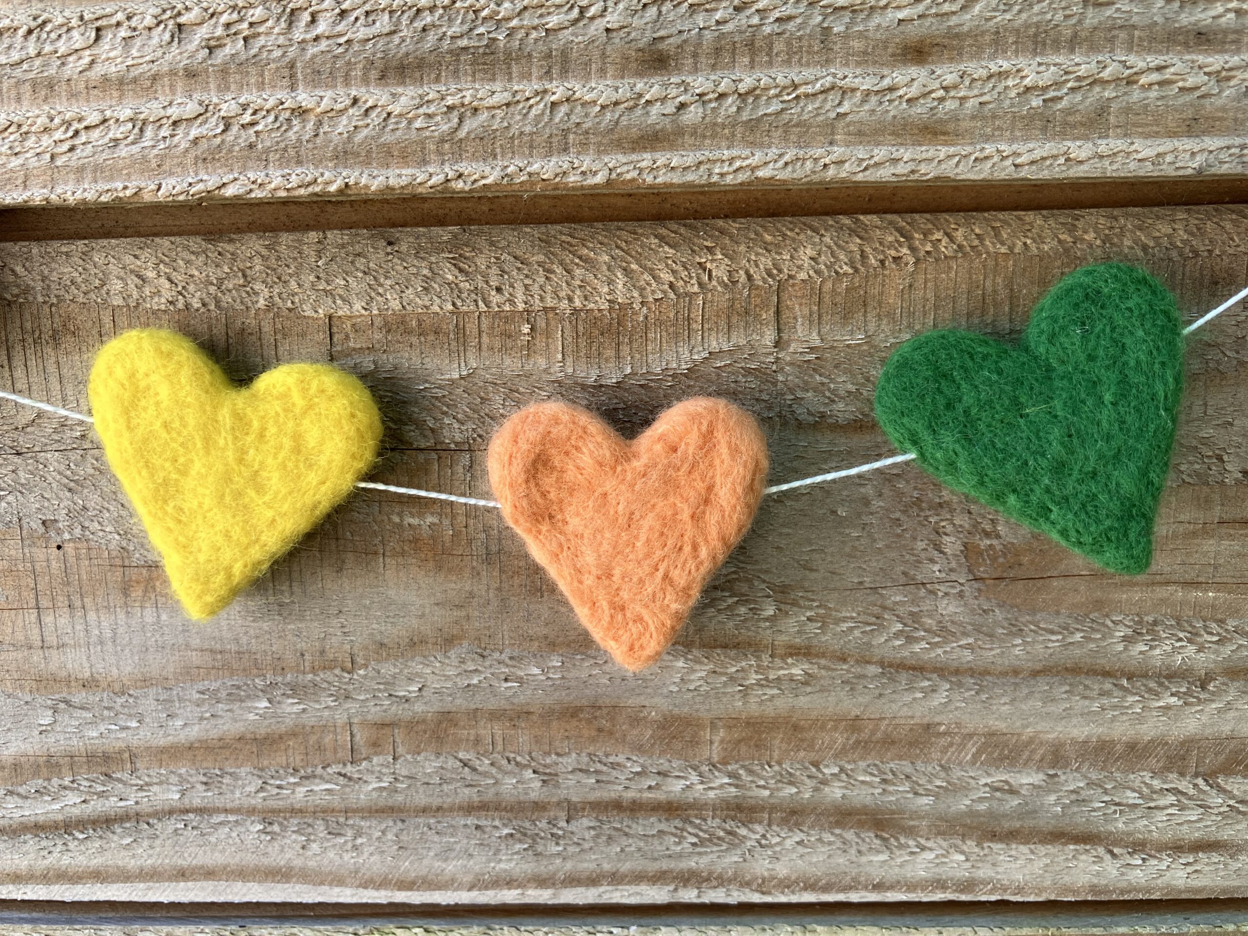 Kit Guirlande coeur | Feutre à l'aiguille – Image 5