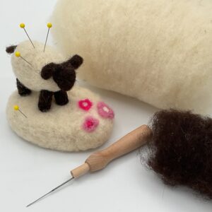 Kit mouton feutre à l'aiguille