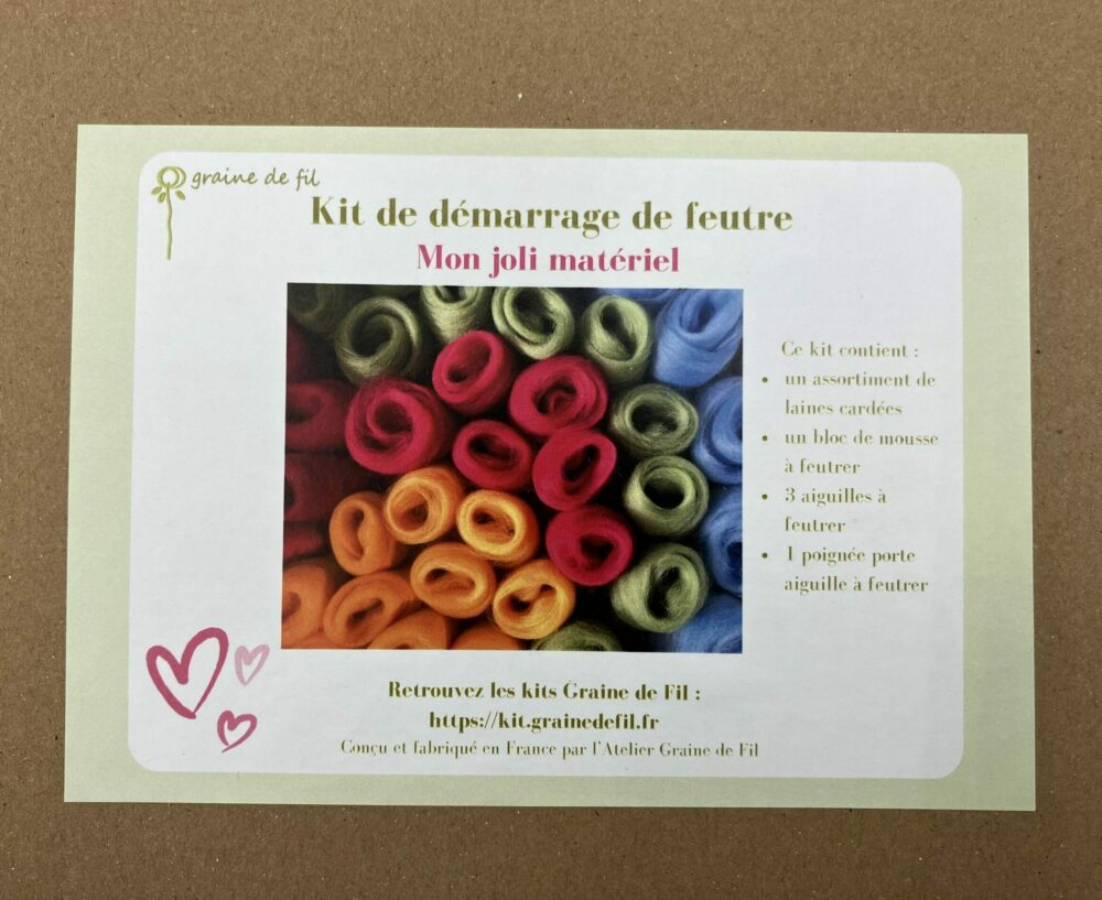 Kit de démarrage | feutre à l'aiguille – Image 2